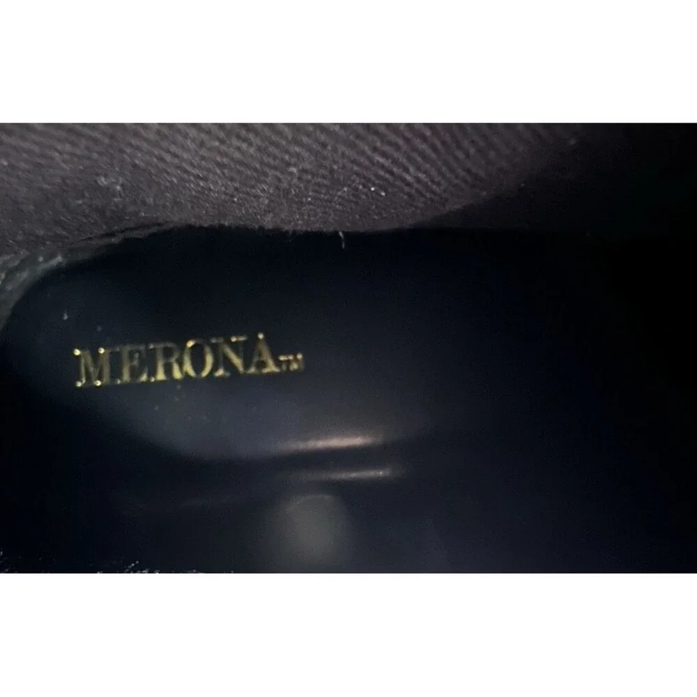 MERONA Boots Womens Size 8 Tessie Black Suede‎ Over-the-Knee Tall OTK Equestrian